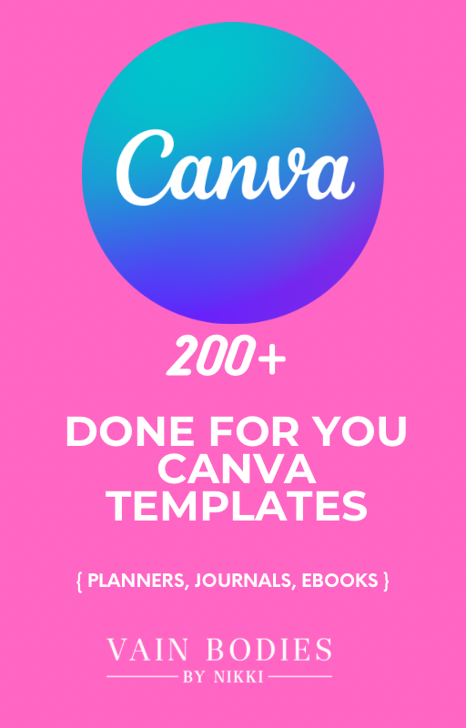 200 + PLR Canva Templates { With Resell Rights }
