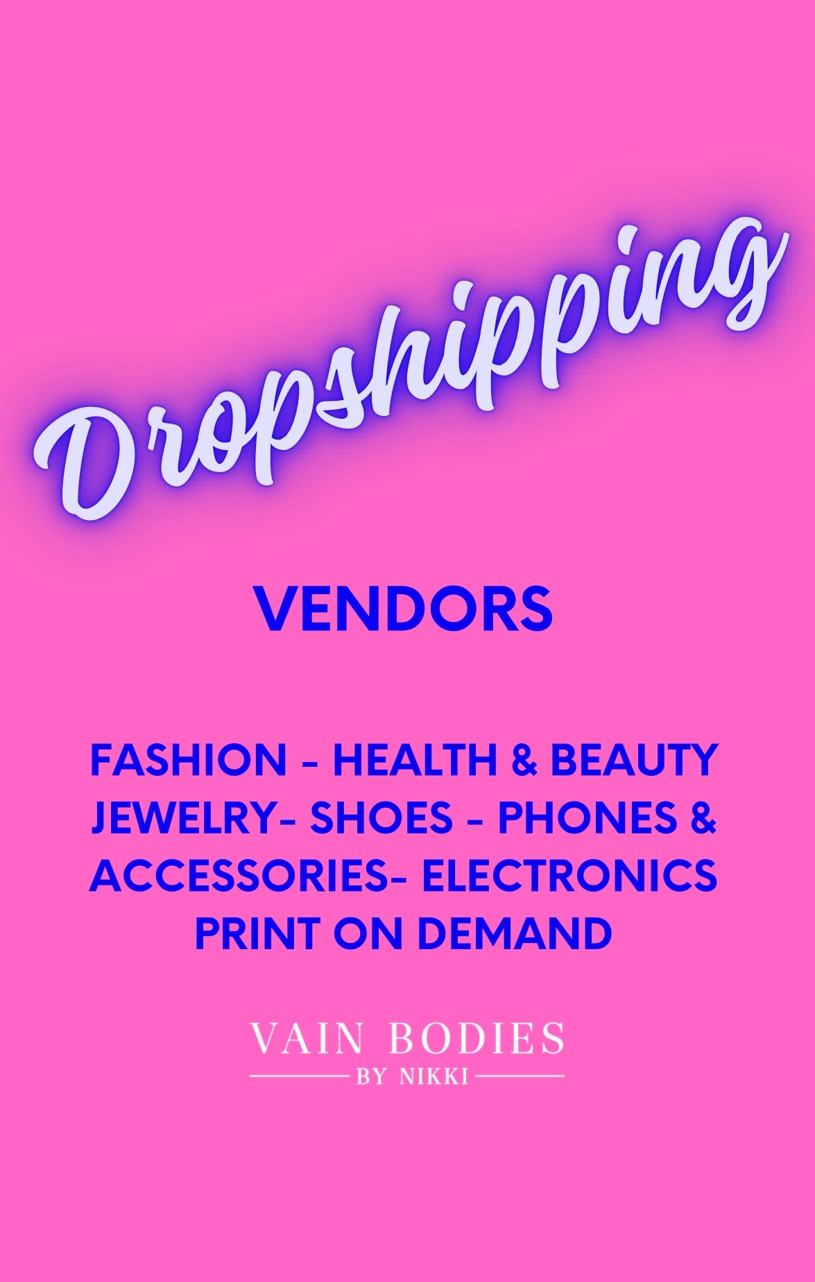 Dropshipping vendors list { With Resell Rights }